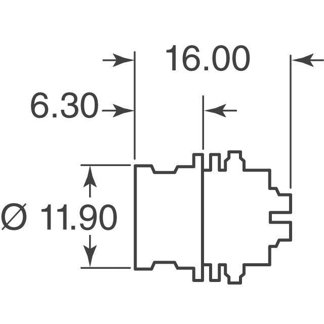 HR10A-10R-12P(73) Hirose Electric Co Ltd  Assemblages de connecteurs circulaires